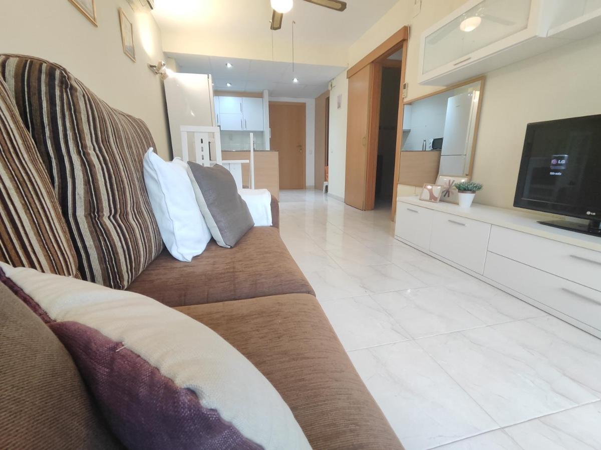 Luminoso Apartamento En Salou Con Terraza Y Parque Infantil Ideal Familias Zewnętrze zdjęcie