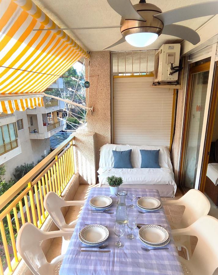 Luminoso Apartamento En Salou Con Terraza Y Parque Infantil Ideal Familias Zewnętrze zdjęcie